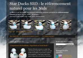 Star Ducks SEO, un blog d’information sur le référencement pour les Nuls