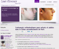 Refonte du site du cabinet d’orthodontie Paris 15